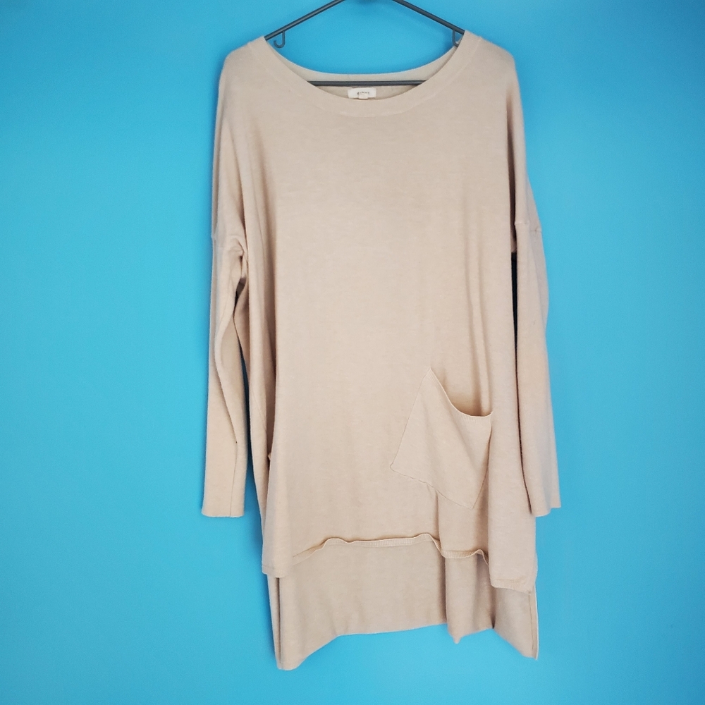 debut Tunic Sweater Size Small Knit Long Sleeve